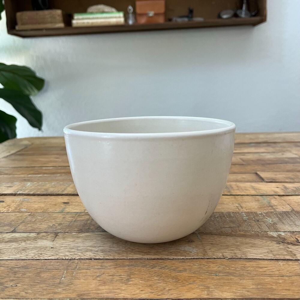 Heath Ceramics Ivory Ceramic Bowl 6" Matte Made in USA
